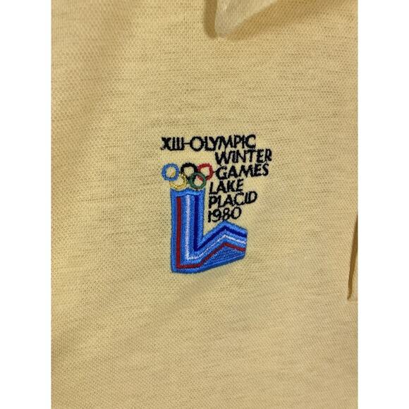 Vintage 1980 Lake Placid Olympics Polo - Picture 2 of 8